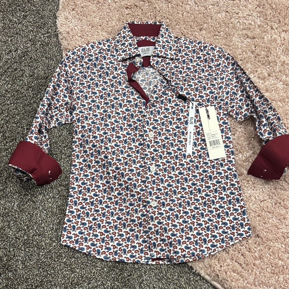 Boys New Dress Shirt - Pattern